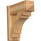 Ekena Millwork Merced Rough Sawn Arts and Crafts Outlooker, Western Red Cedar, 8"W x 22"D x 22"H OUT08X22X22MRC03RWR - alternate 1